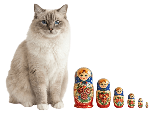 Кошка с русской кличкой в клинике Vet Union