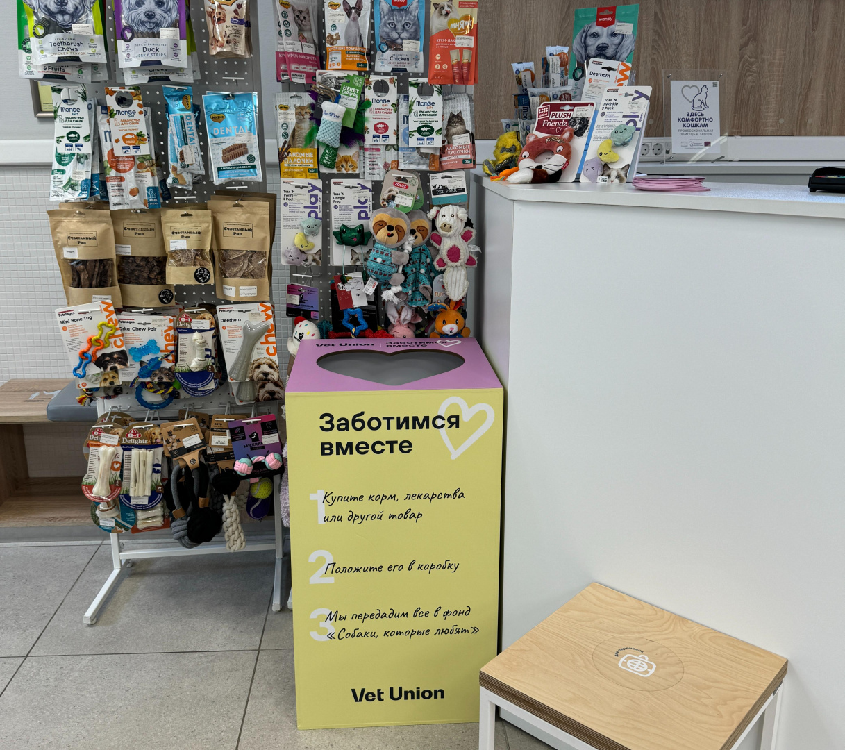 Заботимся вместе о бездомных животных! 