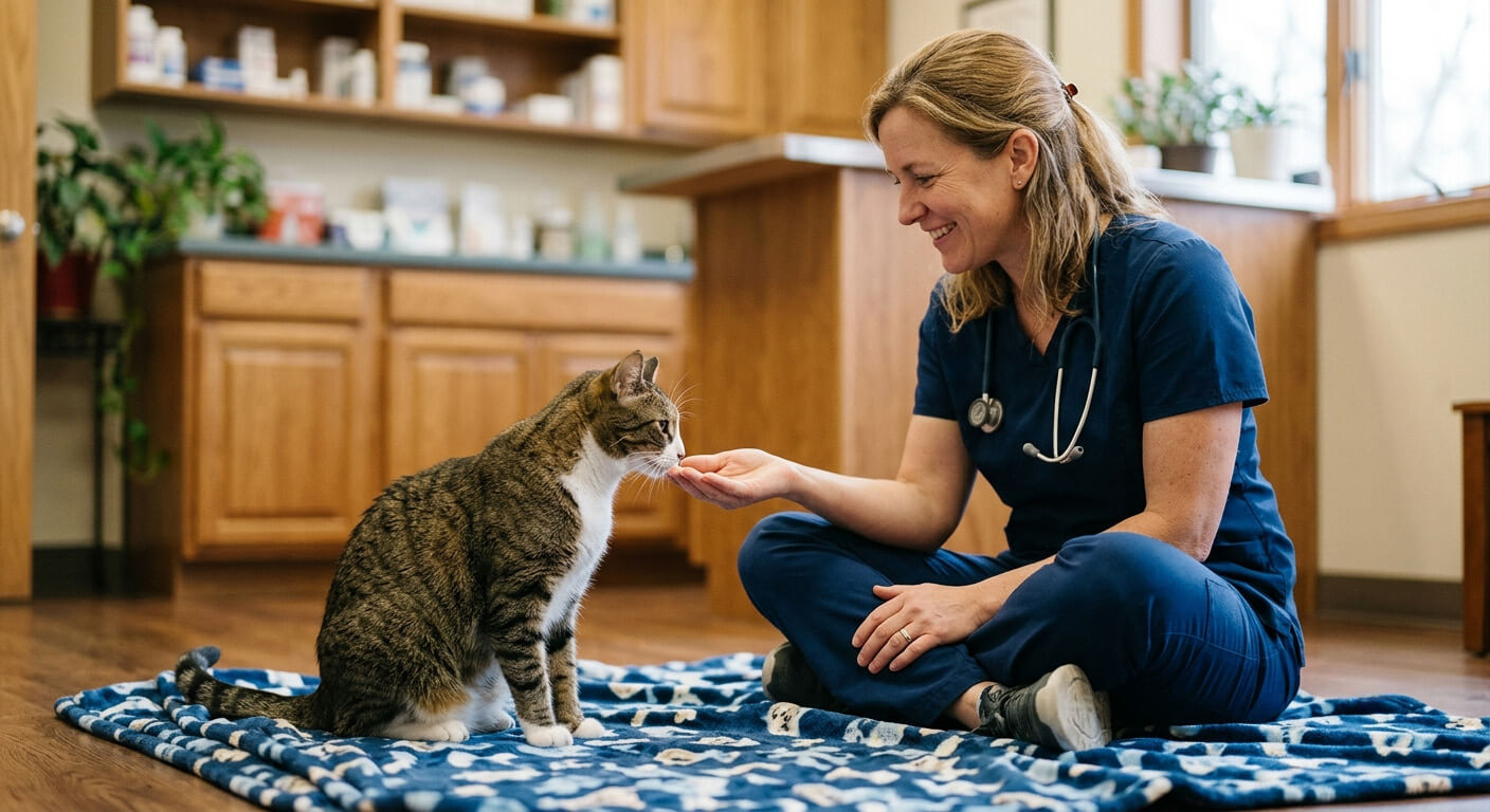 Cat Friendly Practice: как бережный приём улучшает диагностику кошек
