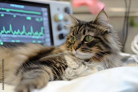 <p>
	 Животное укладывают на смотровой стол в положение на боку.
</p>
<p>
	 Далее участки кожи питомца обрабатывают спиртовым раствором.
</p>