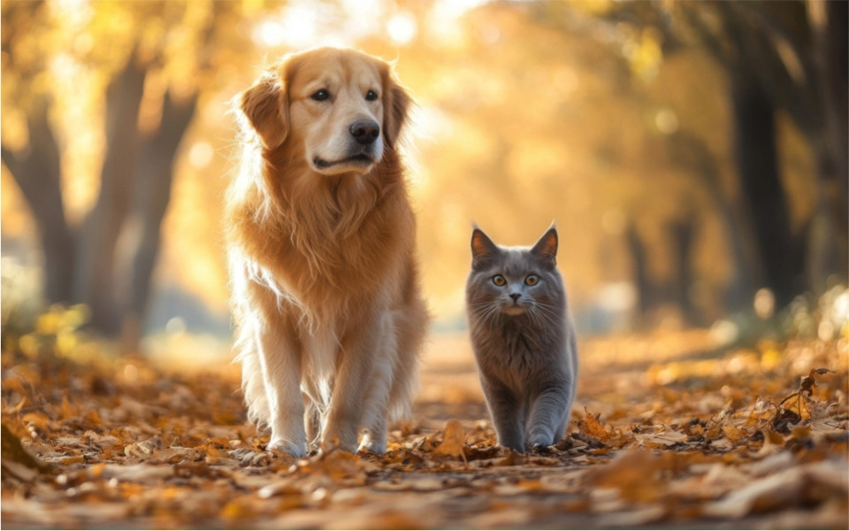 Золотая осень: как подготовить питомца к смене сезона?