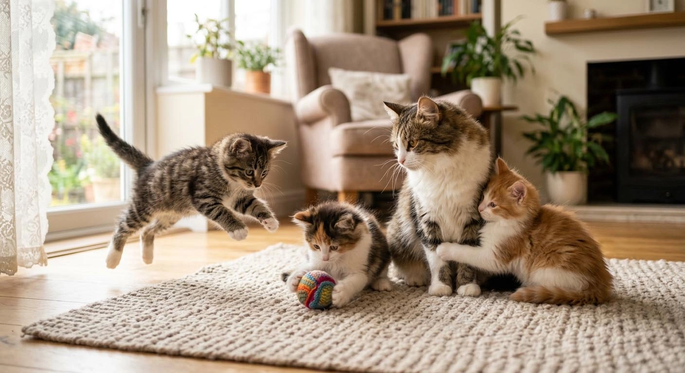 Беременность кошки: признаки, сроки по неделям, уход и диагностика