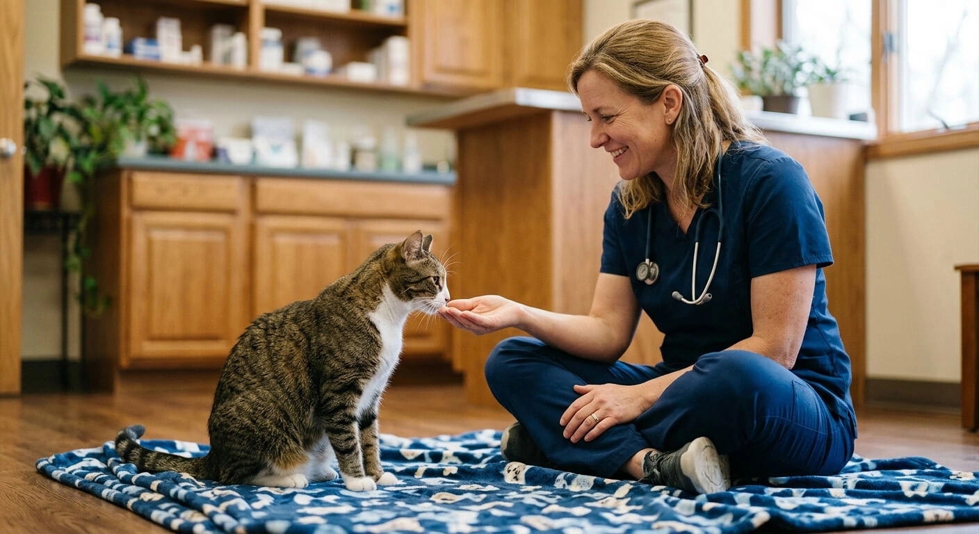 Cat Friendly Practice: почему бережный приём кошек улучшает анализы и диагноз